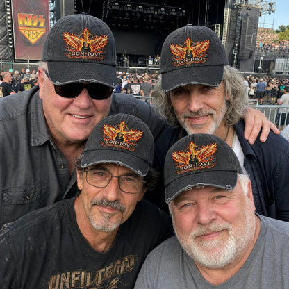 BJO Blazing Guitar Wings Denim Cap