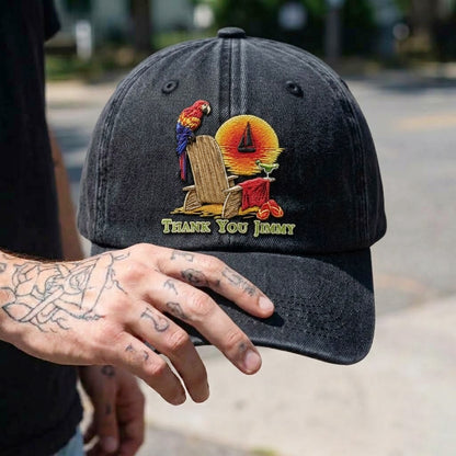 JBU Thank You Jimmy Tropical Sunset Cap