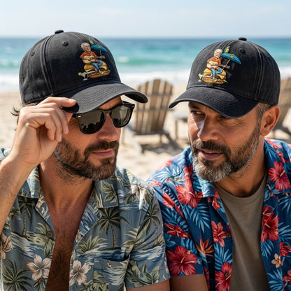JBU Burger Guitar Parrot Cap