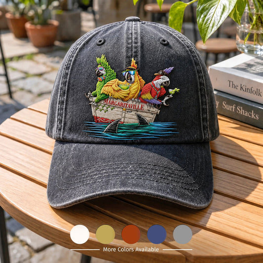 JBU Parrot Boat Tropical Cap