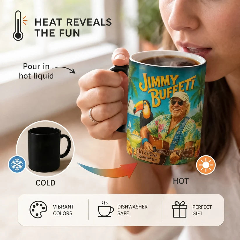 JBU Tropical Escape Magic Heat Reveal Mug