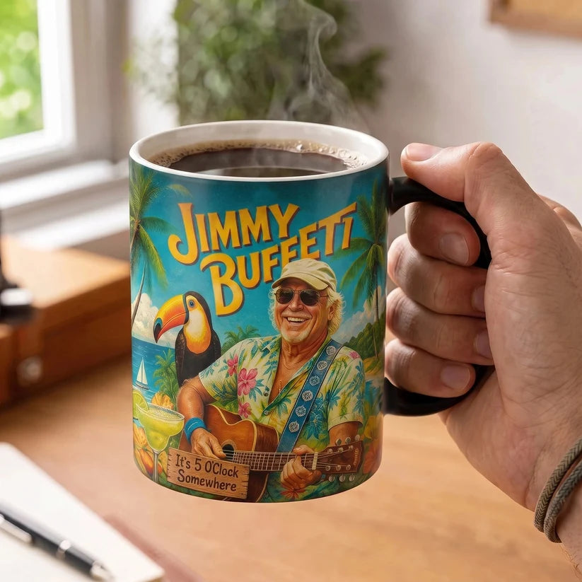 JBU Tropical Escape Magic Heat Reveal Mug