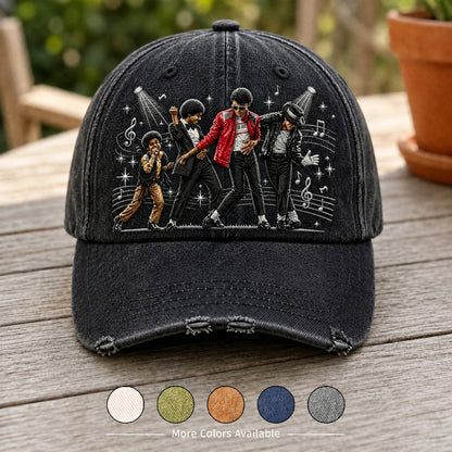 MJA Iconic Moonwalk Denim Cap