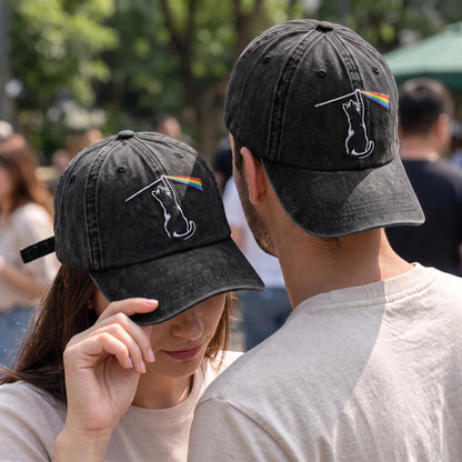 PFL Cat Rainbow Prism Cap