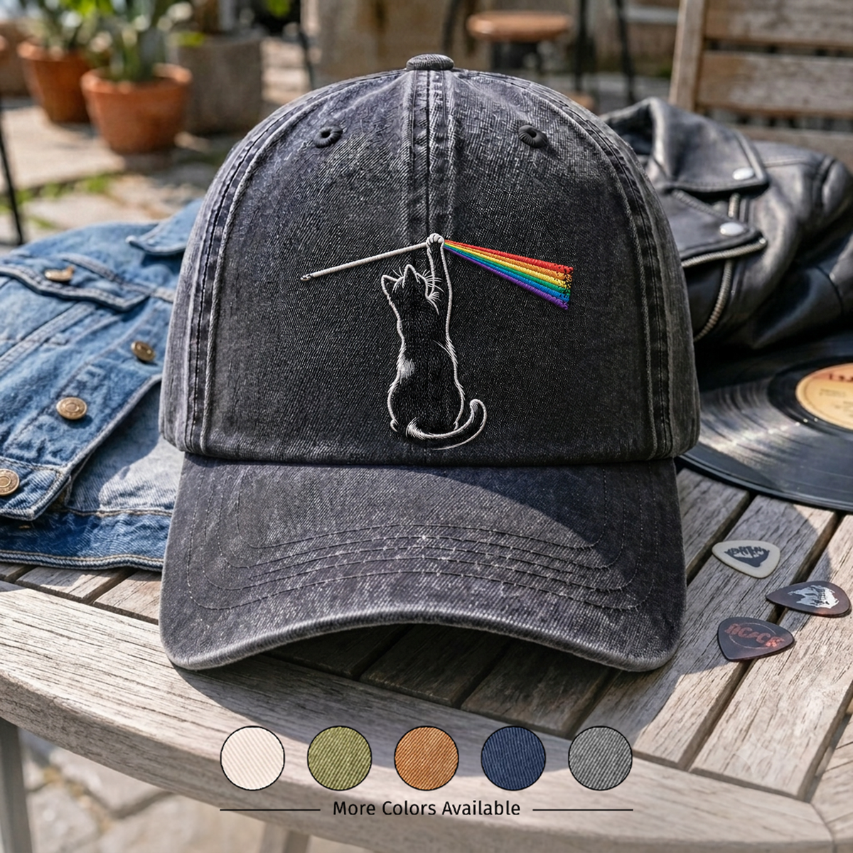 PFL Cat Rainbow Prism Cap