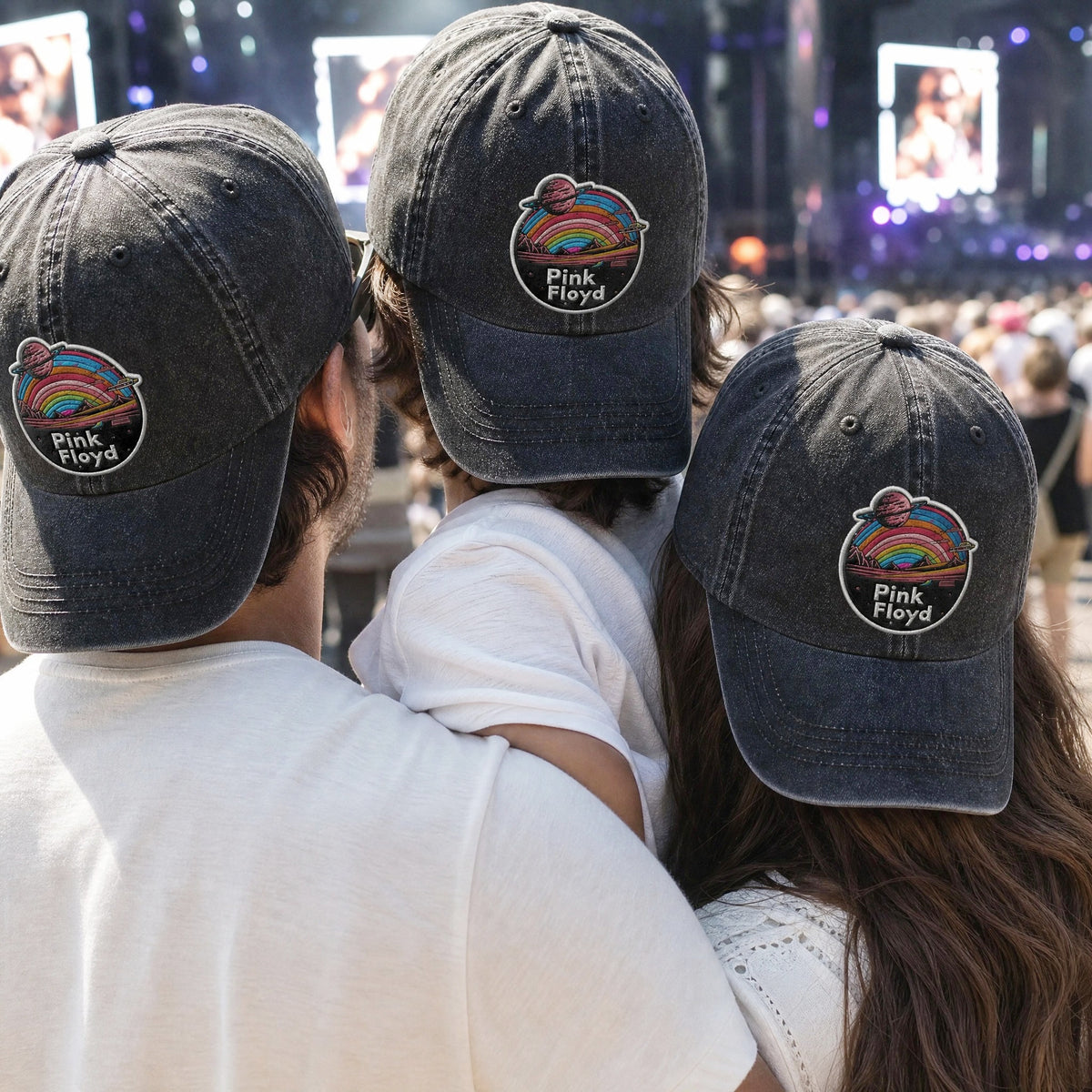 PFL Retro Rainbow Planet Cap