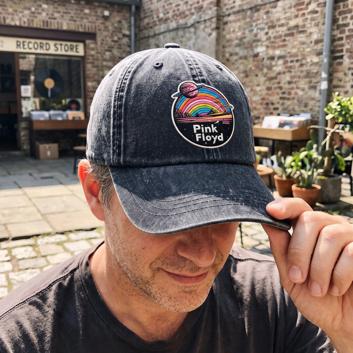 PFL Retro Rainbow Planet Cap