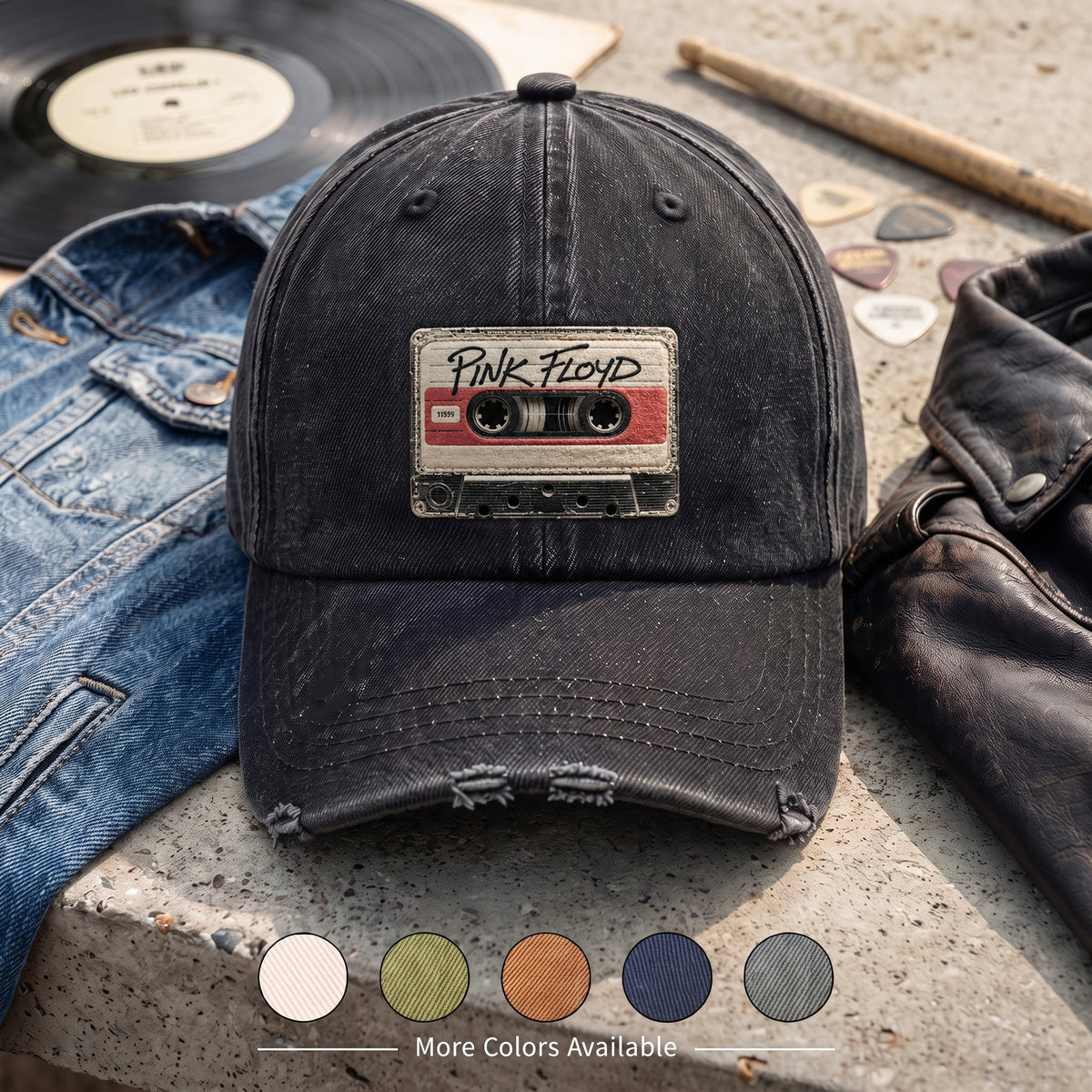 PFL Vintage Cassette Tape Cap