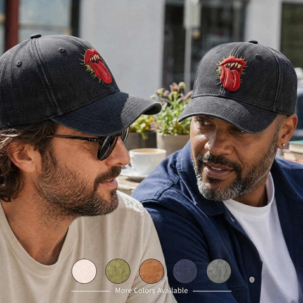 TRS Tongue Flower Logo Cap