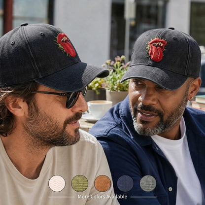 TRS Tongue Flower Logo Cap