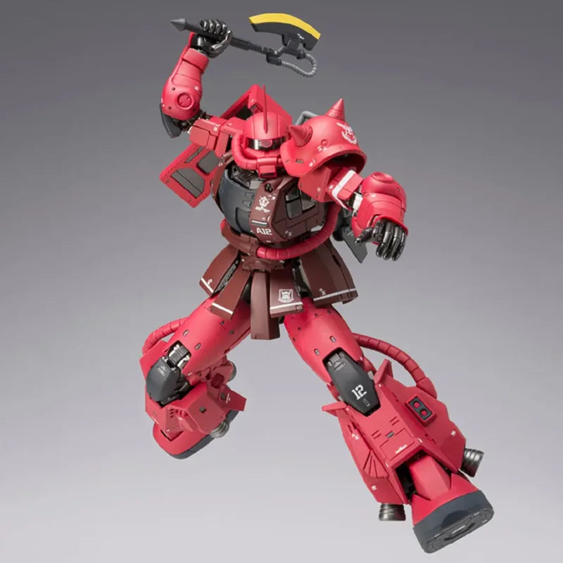 HG 1/144 ZAKU II Cucuruz Doan's Island CHAR'S CUSTOM Mech Assembly Model Kit Action Figures Decoration Boys' Puzzle Toys Gift