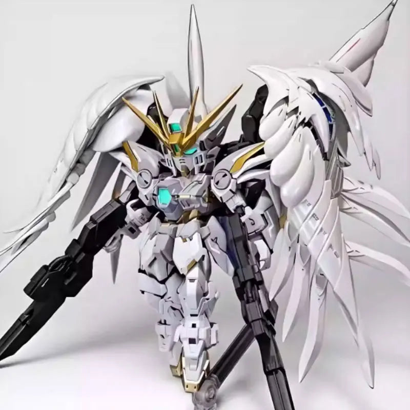 GL MGSD Xxxg-00ysw Wing Snow White Prelude Assembly Model Kits Plastic skeleton Action Figure Robot Plastic Model Toys