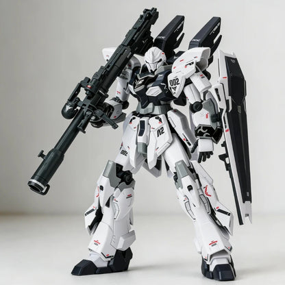 HG 1/144 217 Sinanju Stein Narrative Ver. White Prototype Mobile Assembly Mech Figure Kit Battle Model Desktop Ornament Toy Gift