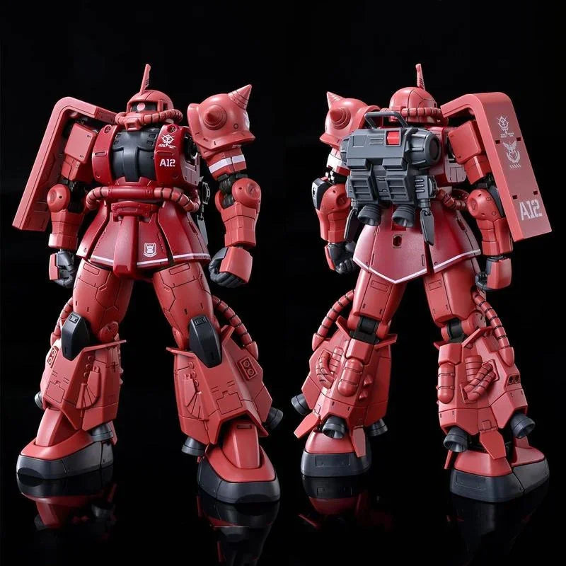 HG 1/144 ZAKU II Cucuruz Doan's Island CHAR'S CUSTOM Mech Assembly Model Kit Action Figures Decoration Boys' Puzzle Toys Gift