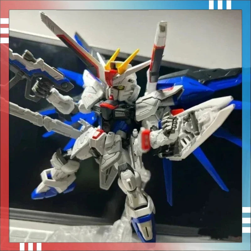 GAOGAO MGSD Model Kit SEED ZGMF-X10A Freedom Assembly Action Figures Collection Robot Figurine Plastic Model Doll Toys Gifts