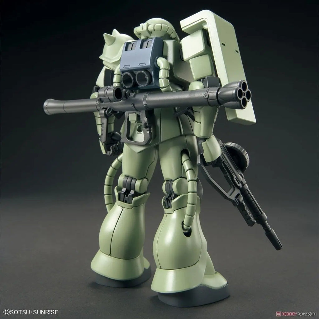WM Modle HG 1/144 HGUC MS-06 ZAKU II Repaired Version Assembly Model Kits Action Figure Plastic Model Collection Toys Gift