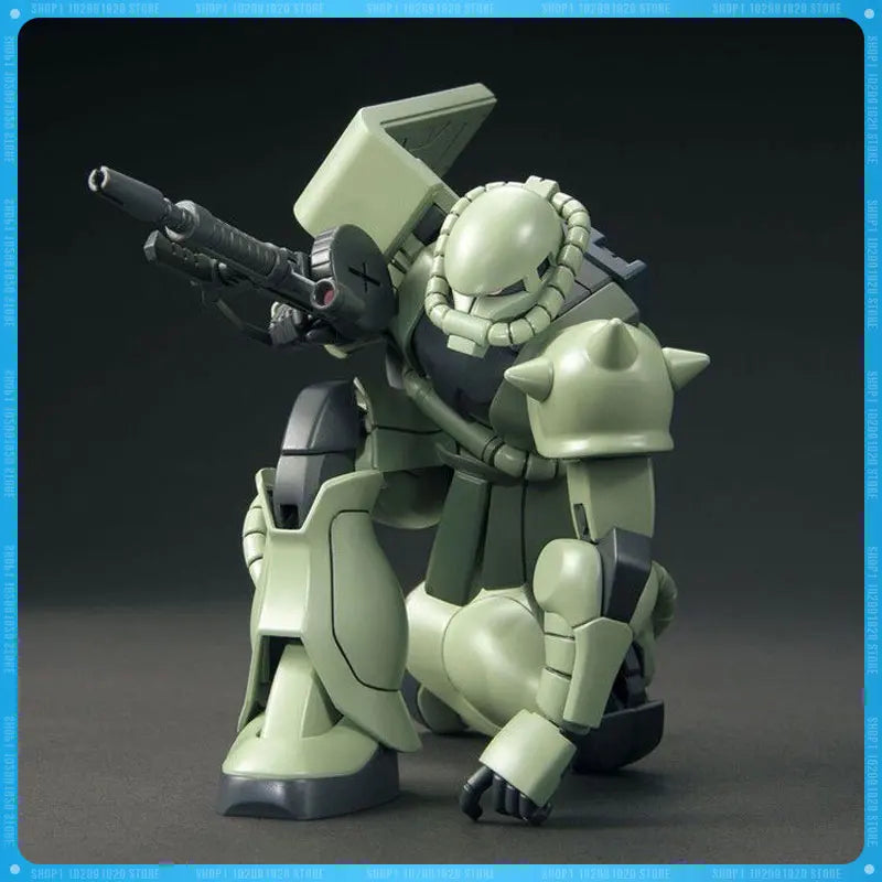 WM Modle HG 1/144 HGUC MS-06 ZAKU II Repaired Version Assembly Model Kits Action Figure Plastic Model Collection Toys Gift