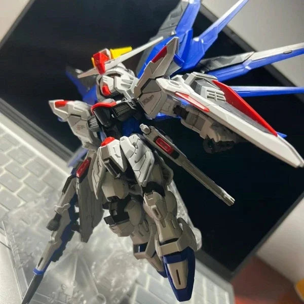 GAOGAO MGSD Model Kit SEED ZGMF-X10A Freedom Assembly Action Figures Collection Robot Figurine Plastic Model Doll Toys Gifts