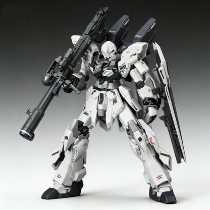 HG 1/144 217 Sinanju Stein Narrative Ver. White Prototype Mobile Assembly Mech Figure Kit Battle Model Desktop Ornament Toy Gift